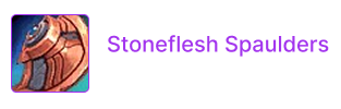 Stoneflesh Spaulders